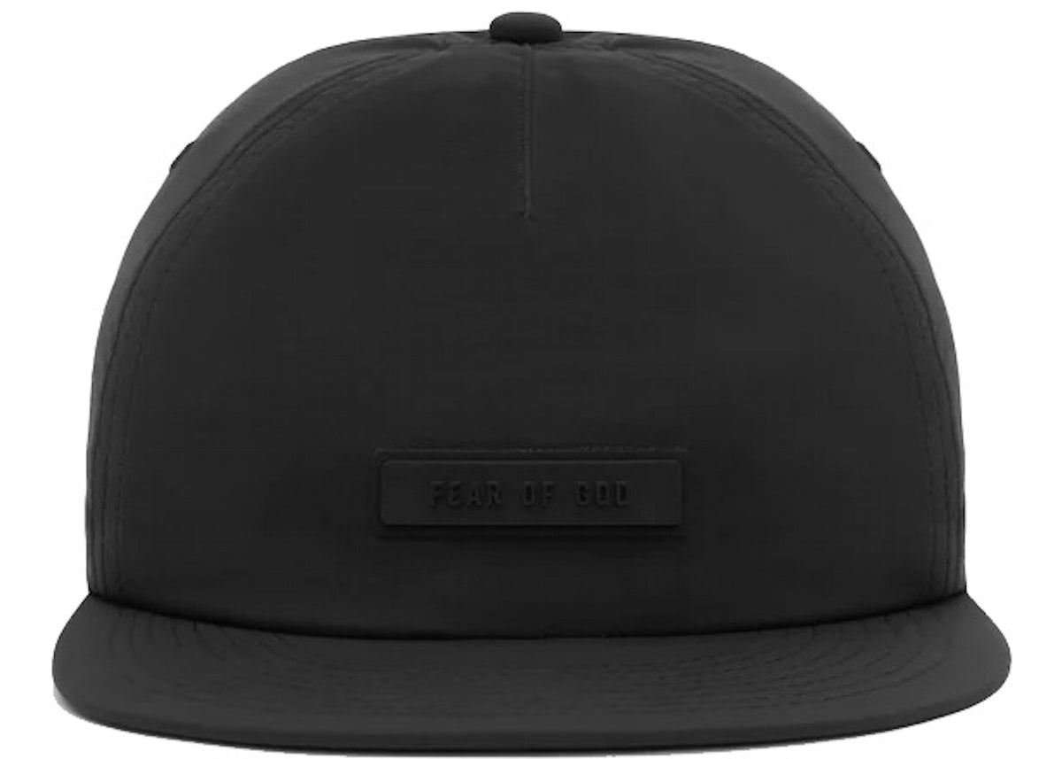 FEAR OF GOD ESSENTIALS BASEBALL HAT JET BLACK SS23 – Original Grail