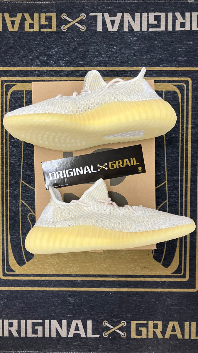 ADIDAS YEEZY BOOST 350 V2 NATURAL(PRE-OWNED) FZ5246 SIZE 10 Original Grail ADIDAS YEEZY BOOST 350 V2 NATURAL(PRE-OWNED) FZ5246 SIZE 10 Original Grail