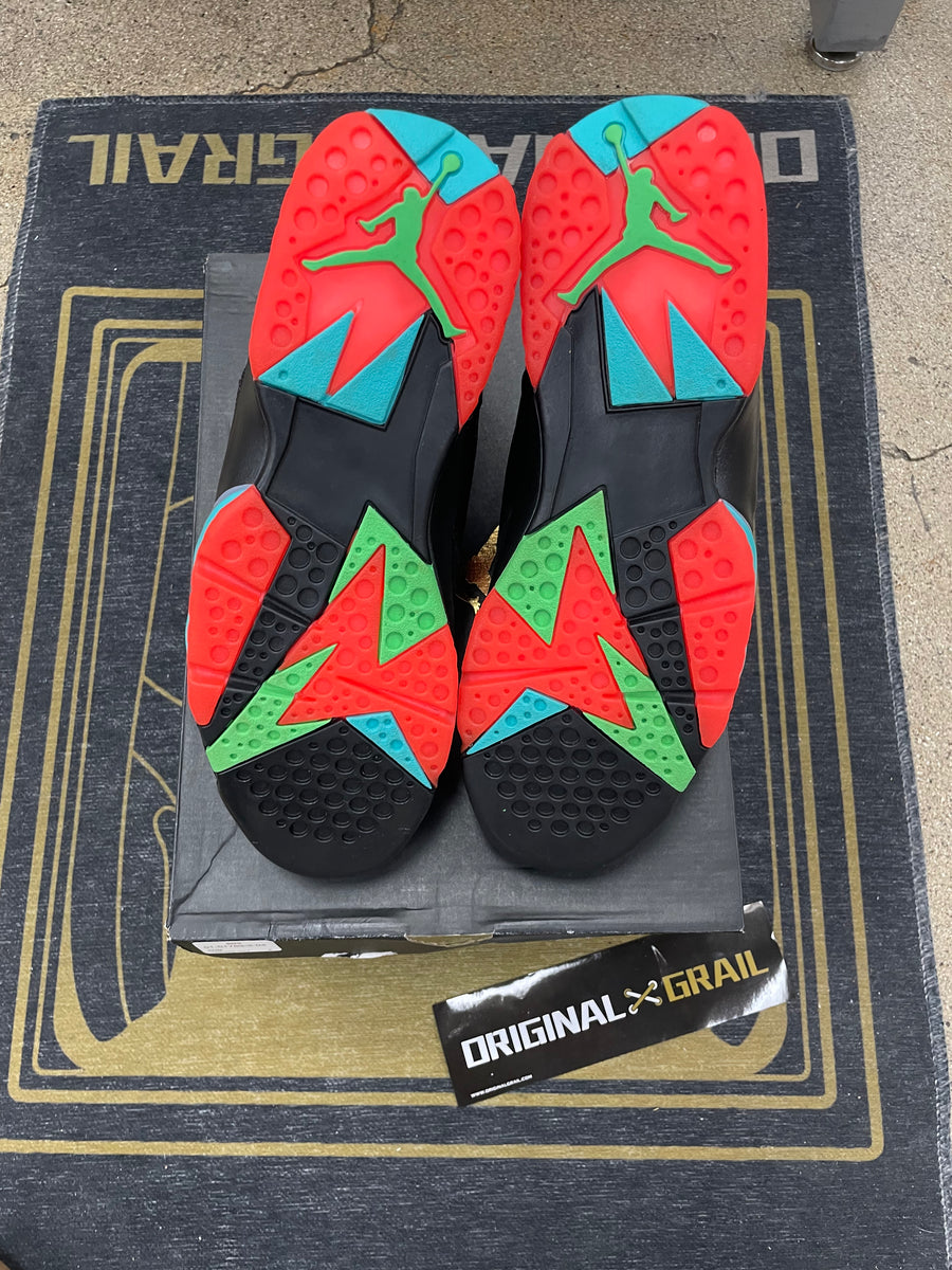 JORDAN 7 RETRO BARCELONA NIGHTS PRE OWNED 705350007 SIZE 12 Original Grail