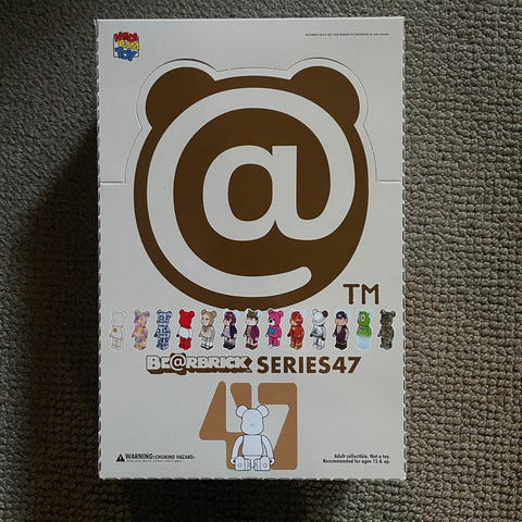 BEARBRICK SERIES 47 SEALED CASE 100% (1 of 24 BLIND BOXES)