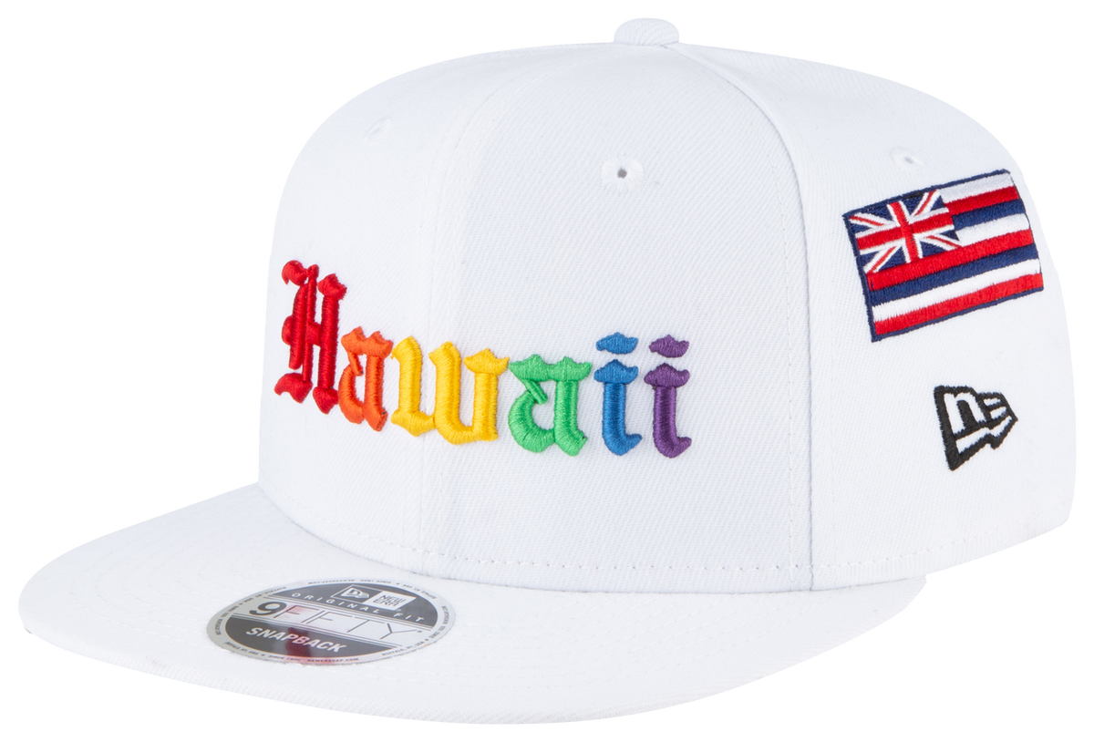 NEW ERA HAWAII ICON SNAPBACK CAP WHITE – Original Grail