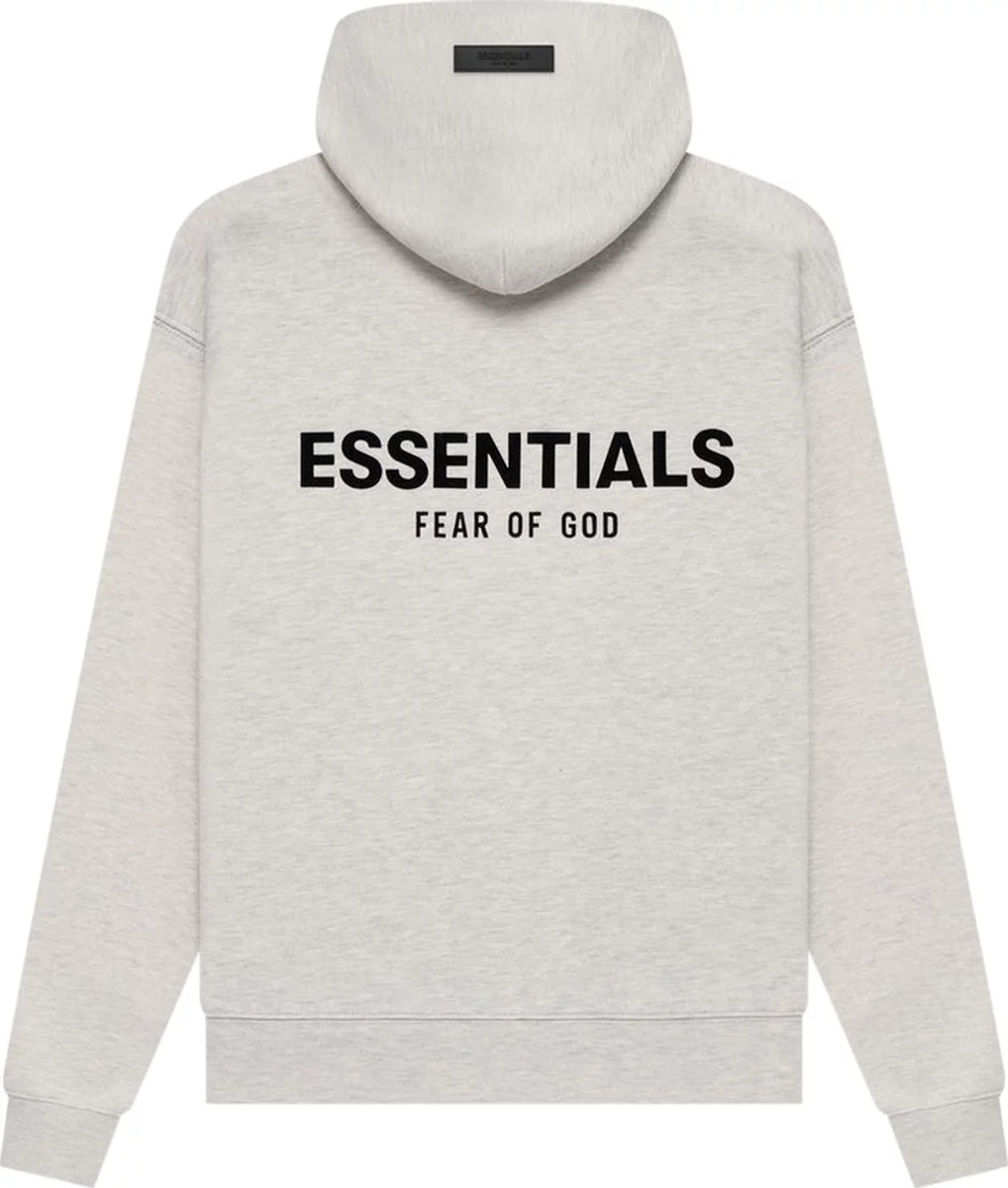 FEAR OF GOD ESSENTIALS HOODIE LIGHT OATMEAL SS22 Original Grail