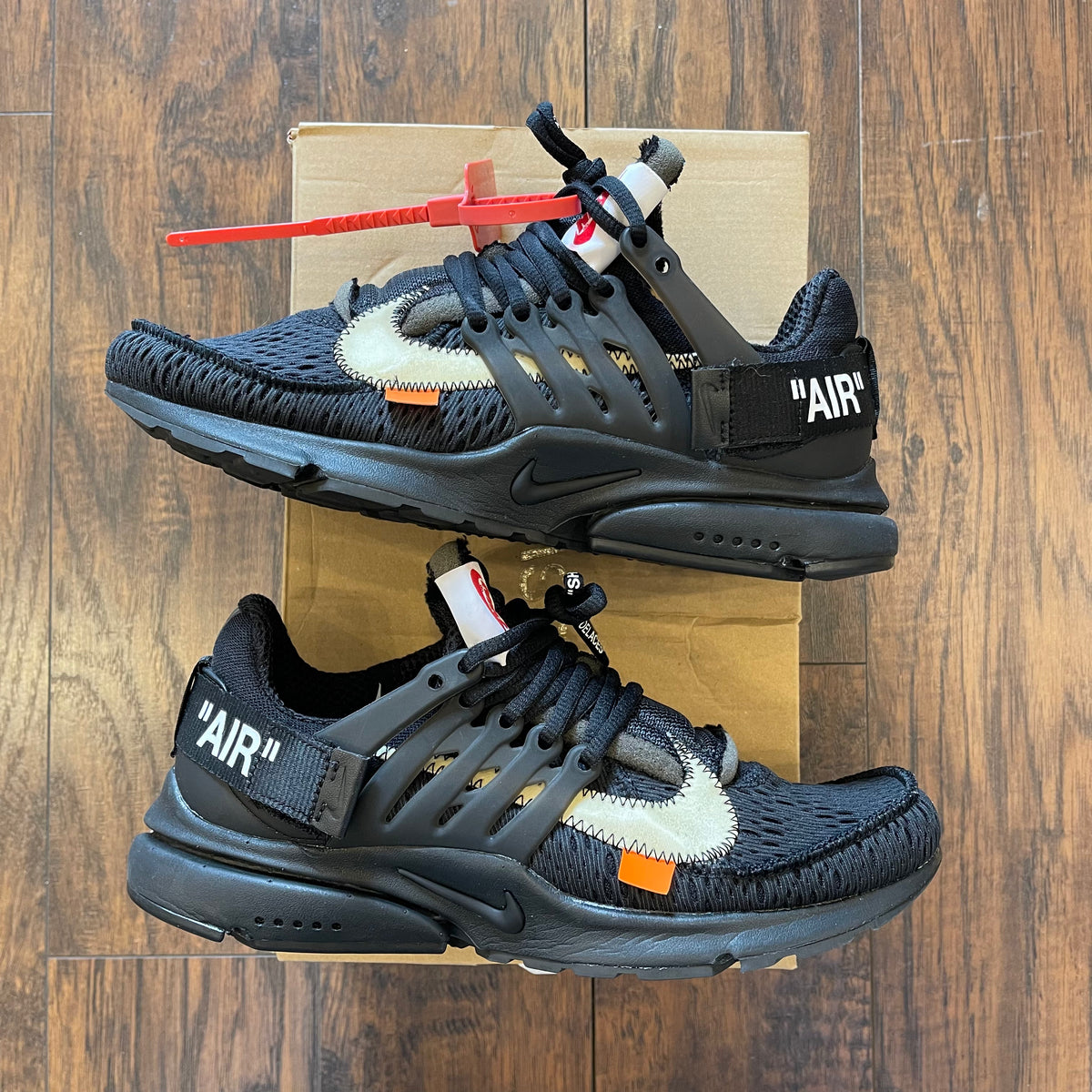 AIR PRESTO OFF-WHITE BLACK AA3830002 SIZE 8 – Original Grail