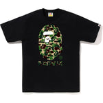 BAPE ABC CAMO T-SHIRT BLACK GREEN