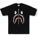 BAPE 1ST CAMO SHARK T-SHIRT BLACK
