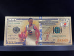 STEPHEN CURRY CURRENCY GOLD CARD SC-3