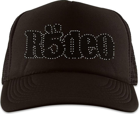 TRAVIS SCOTT CACTUS JACK X SP5DER DAYS BEFORE RODEO TRUCKER HAT BROWN