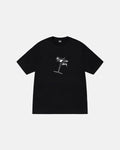 STUSSY MARTINI TEE BLACK