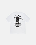 STUSSY CROWN BAND TEE WHITE