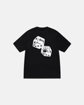 STUSSY SHAKERS TEE BLACK