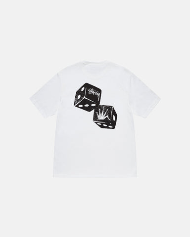 STUSSY SHAKERS TEE WHITE