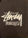STUSSY HONOLULU HOODIE BLACK SIZE L