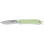 SUPREME BOKER GLOW-IN-THE-DARK KEYCHAIN KNIFE GLOW-IN-THE-DARK GREEN