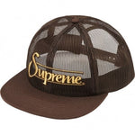 SUPREME MESH 6-PANEL BROWN SS23