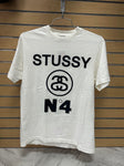 STUSSY NO.4 TEE NATURAL SIZE M
