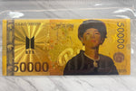 BTS CURRENCY GOLD CARD BTS-6