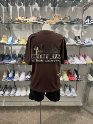 TRAVIS SCOTT DESIGN CENTER COMPLEXCON TEE BROWN