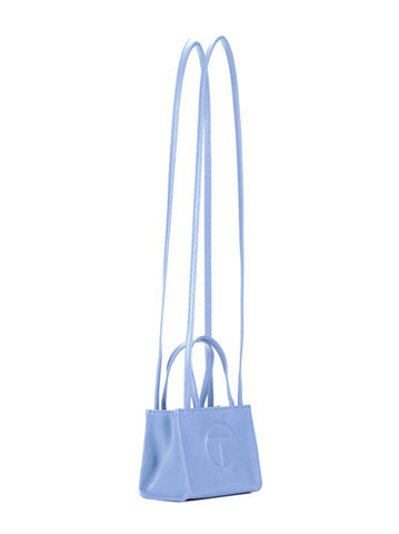 TELFAR SHOPPING BAG SMALL CERULEAN