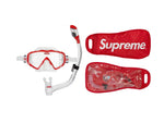 SUPREME CRESSI SNORKEL SET RED