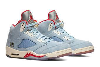 JORDAN 5 RETRO TROPHY ROOM ICE BLUE CI1899400 SIZE 10