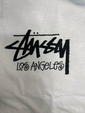 STUSSY LOS ANGELES TEE WHITE