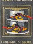 NIKE DUNK LOW OFF-WHITE UNIVERSITY GOLD (PRE-OWNED) CT0856700 SIZE 9