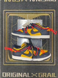NIKE DUNK LOW OFF-WHITE UNIVERSITY GOLD (PRE-OWNED) CT0856700 SIZE 9