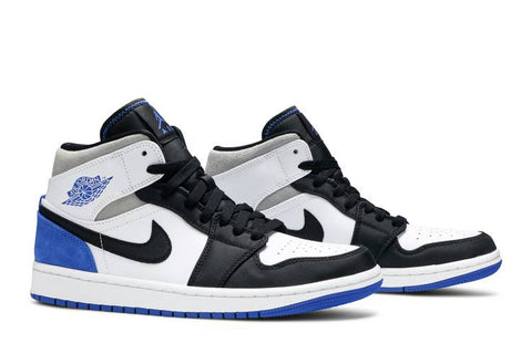 JORDAN 1 MID SE ROYAL BLACK TOE 852542102 SIZE 10.5, 11, 11.5