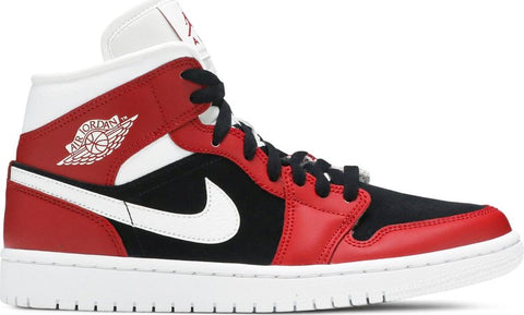 JORDAN 1 MID GYM RED BLACK (WOMEN'S) BQ6472601 SIZE 12W