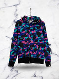 BAPE X KID CUDI SHARK FULL ZIP HOODIE MULTI (PRE-OWNED) SIZE XL