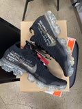 NIKE AIR VAPORMAX OFF-WHITE BLACK (2018) (PRE-OWNED) AA3831002 SIZE 11