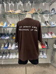 TRAVIS SCOTT TOM SACHS COMPLEXCON TEE BROWN