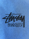 STUSSY HONOLULU HOODIE PACIFIC BLUE