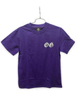 ORIGINAL GRAIL OLD ENGLISH TEE PURPLE (GLOW IN THE DARK)