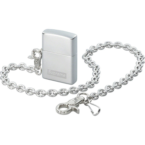 SUPREME CHAIN ZIPPO SILVER