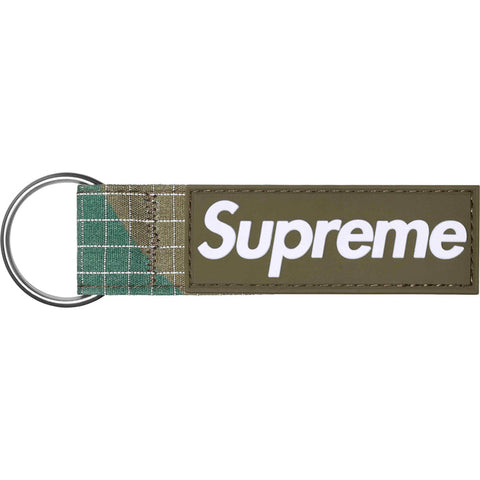 SUPREME RIPSTOP KEYCHAIN (SS24) WOODLAND CAMO