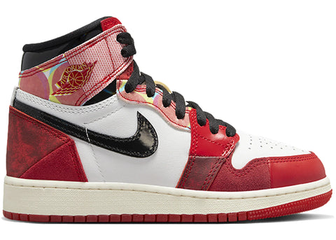 JORDAN 1 HIGH OG SPIDER-MAN ACROSS THE SPIDER-VERSE (GS) DV1753601 SIZE 4.5Y, 5Y, 5.5Y, 6Y, 6.5Y, 7Y