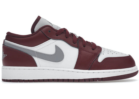 AIR JORDAN 1 LOW BORDEAUX GS 553560615 SIZE 6Y