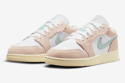 JORDAN 1 LOW WHITE PINK SOFT BLUE DZ5356800
