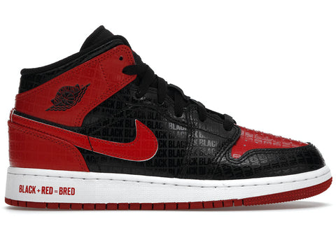 JORDAN 1 MID BRED TEXT (GS)  DM9650001 SIZE 7Y