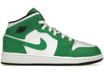 AIR JORDAN 1 MID LUCKY GREEN DQ8423301 SIZE 6Y