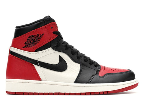 JORDAN 1 RETRO HIGH BRED TOE 555088610 SIZE 10.5
