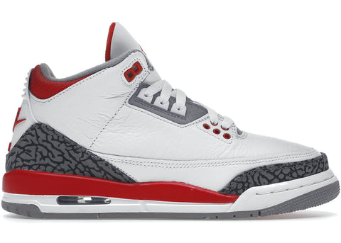 JORDAN 3 RETRO FIRE RED (2022) (GS) DM0967160 SIZE 7Y