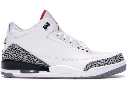 JORDAN 3 RETRO WHITE CEMENT '88 DUNK CONTEST (2013) 580775160 SIZE 10