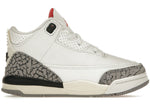 JORDAN 3 RETRO WHITE CEMENT REIMAGINED (TD) DM0968100 SIZE 3C, 4C