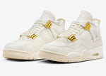 JORDAN 4 RETRO METALLIC GOLD (WOMEN'S) AQ9129170
