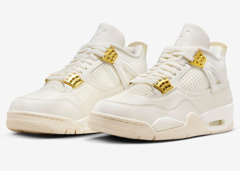 JORDAN 4 RETRO METALLIC GOLD (WOMEN'S) AQ9129170