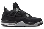 JORDAN 4 RETRO BLACK CANVAS (GS) DV0553006