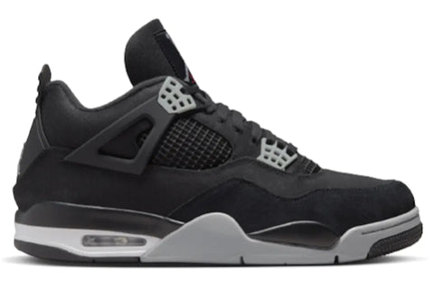 JORDAN 4 RETRO BLACK CANVAS (GS) DV0553006