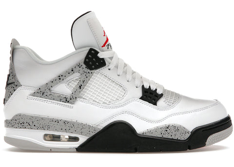 JORDAN 4 RETRO WHITE CEMENT (2016) 840606192 SIZE 10